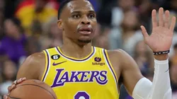 Russell Westbrook of the Los Angeles Lakers