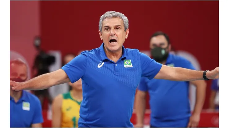 Head Coach Jose Roberto Guimaraes of Team Brazil