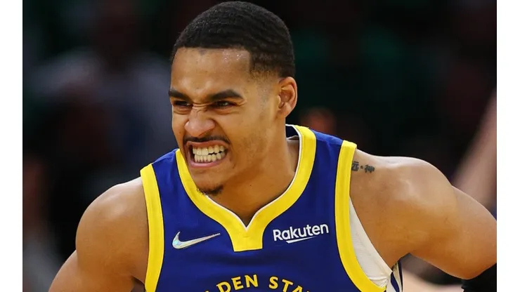 Jordan Poole of the Golden State Warriors