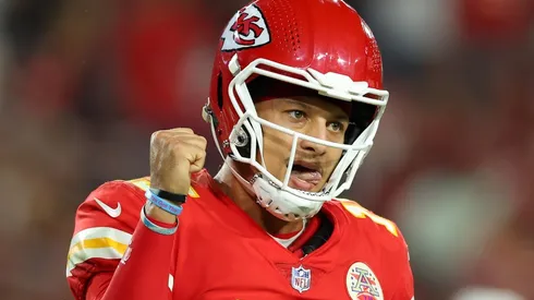 Patrick Mahomes of the Kansas City Chiefs