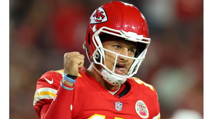 Patrick Mahomes of the Kansas City Chiefs