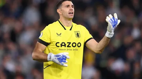 Aston Villa goalkeeper Emiliano Martinez