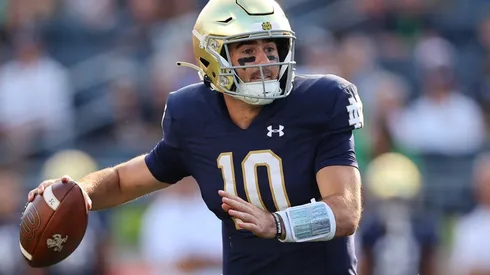 Drew Pyne of Notre Dame