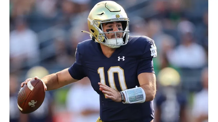 Drew Pyne of Notre Dame