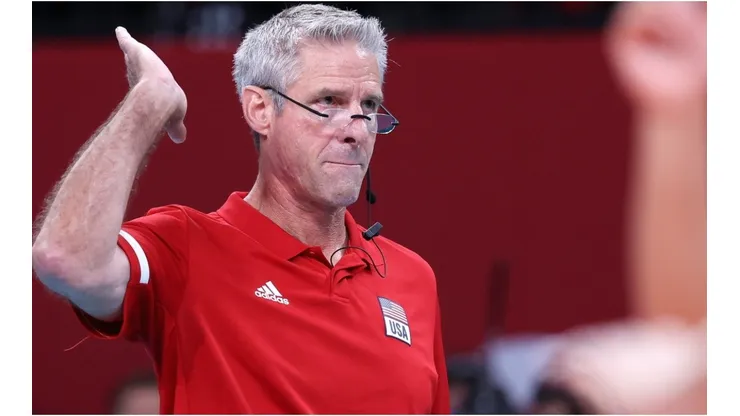 Head Coach Karch Kiraly of Team United States