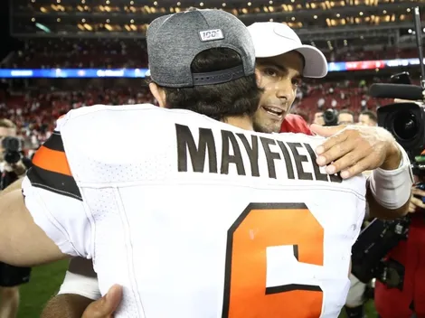 Baker Mayfield, the reason why Jimmy Garoppolo stayed with the San Francisco 49ers