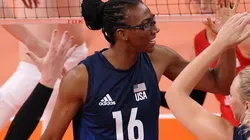 Foluke Akinradewo of the United States