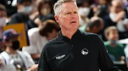 Steve Kerr head coach of the Golden State Warriors