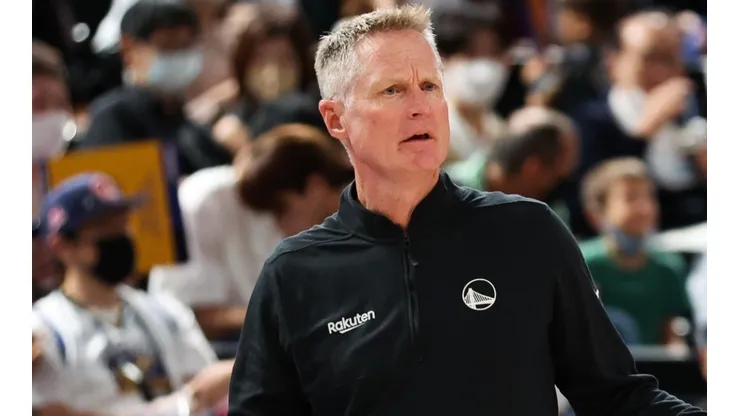 Steve Kerr head coach of the Golden State Warriors