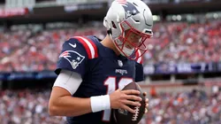 Patriots quarterback Mac Jones.