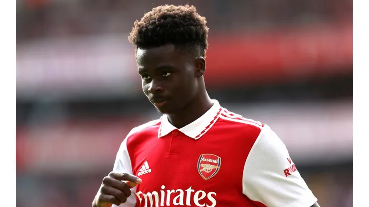 Bukayo Saka of Arsenal