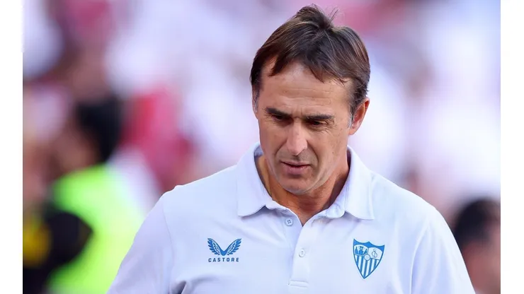Manager Lopetegui of Sevilla
