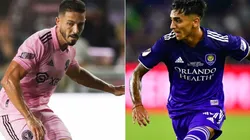 Jean Mota of Inter Miami CF and Facundo Torres of Orlando City