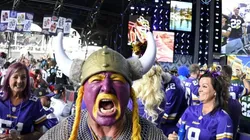 Vikings fans during the 2022 NFL Draft