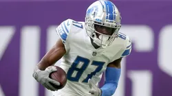 Quintez Cephus #87 of the Detroit Lions