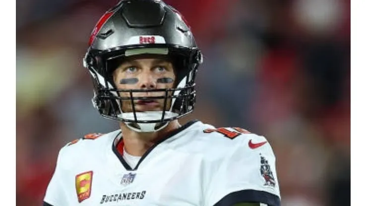 Tom Brady #12 of the Tampa Bay Buccaneers
