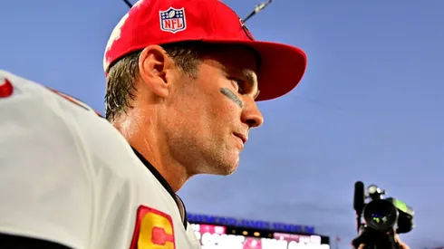 Tom Brady #12 of the Tampa Bay Buccaneers