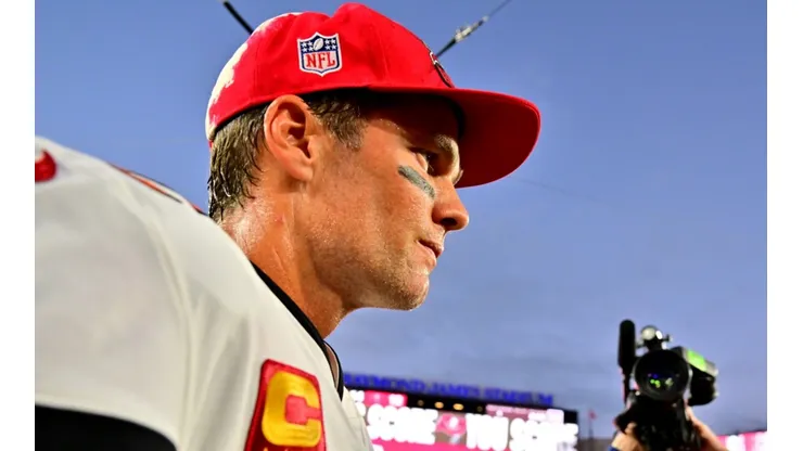 Tom Brady #12 of the Tampa Bay Buccaneers