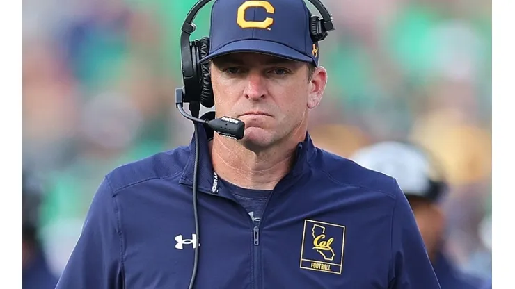 Head coach Justin Wilcox of the California Golden Bears