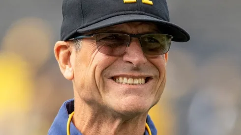 HC Jim Harbaugh of the Wolverines
