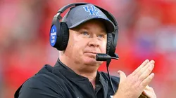 Head coach Mark Stoops of the Kentucky Wildcats