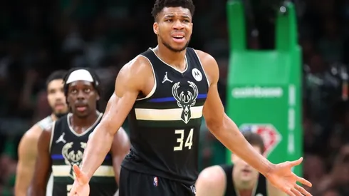 Giannis Antetokounmpo of the Milwaukee Bucks