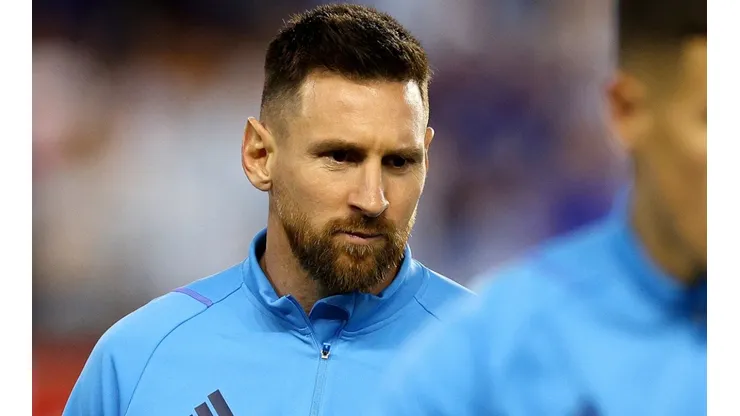 Lionel Messi of Argentina