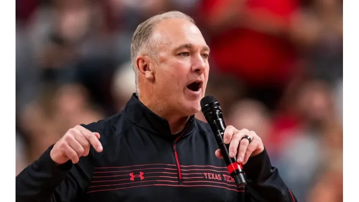 head coach Joey McGuire of the Texas Tech