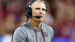 Head coach Mike Norvell of the Florida State Seminoles