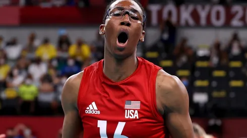 Foluke Akinradewo of the United States