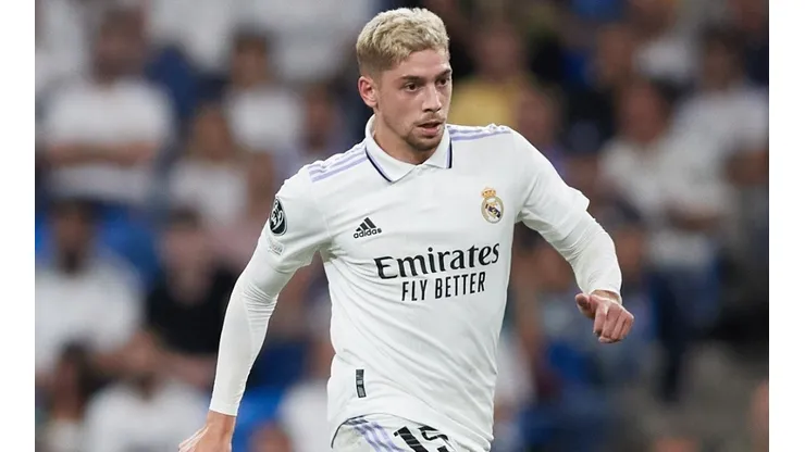 Federico Valverde of Real Madrid CF