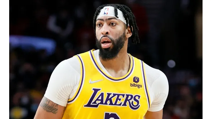 Anthony Davis of the Los Angeles Lakers