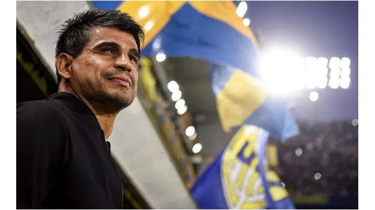 Hugo Ibarra coach of Boca Juniors