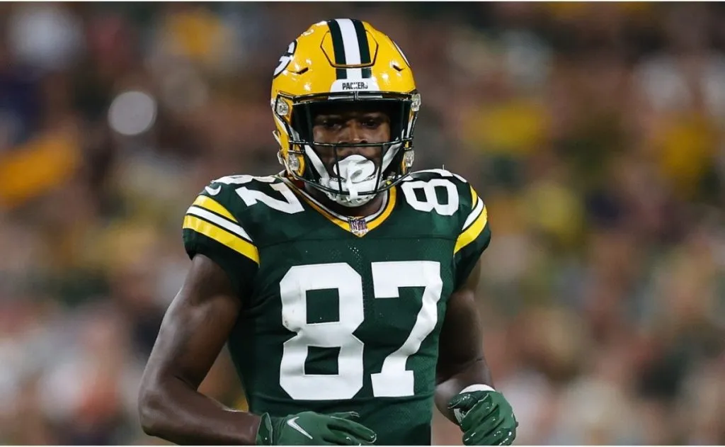 Romeo Doubs from the Green Bay Packers