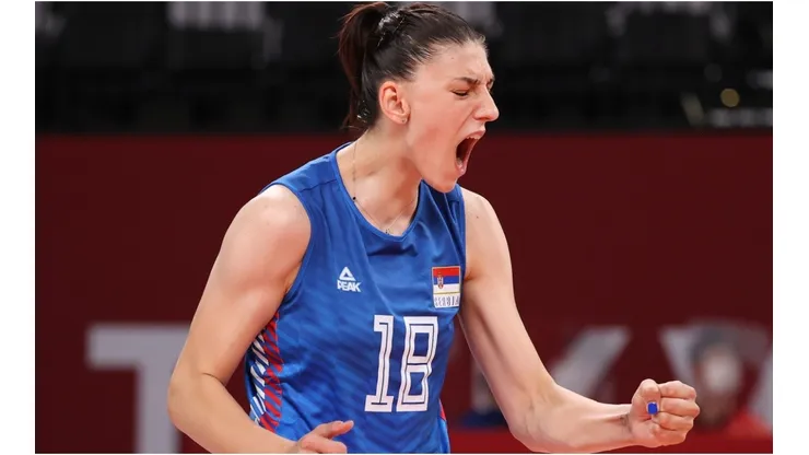 Tijana Boskovic of Serbia
