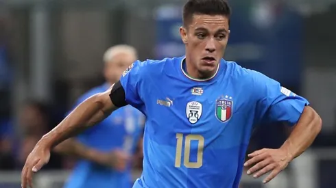 Giacomo Raspadori of Italy