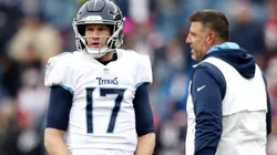 Tannehill with Vrabel of Titans