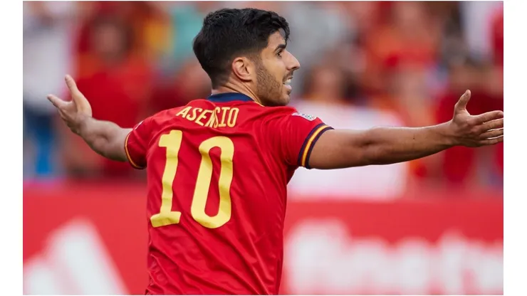 Marco Asensio of Spain