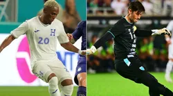 Deybi Aldair Flores from Honduras (left) and Nicholas Hagen from Guatemala