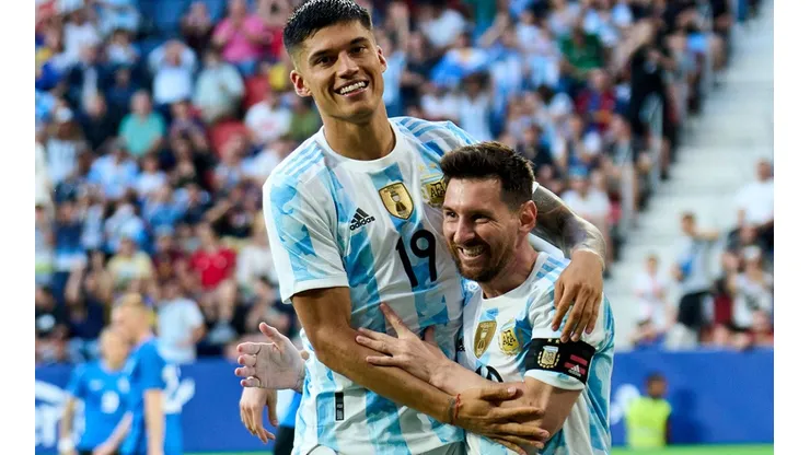 Argentina, Lionel Messi, Joaquin Correa.