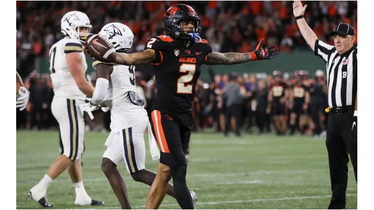 Anthony Gould of the Oregon State Beavers