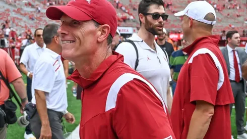 Head coach Brent Venables of the Oklahoma Sooner