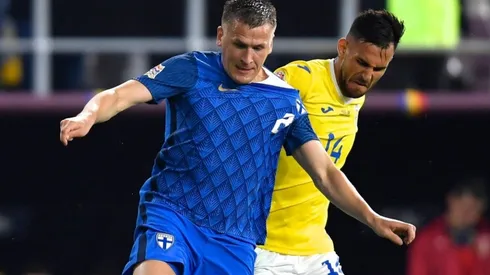 Robin Lod of Finland and Marius Marin of Romania