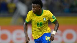 Vinicius Jr. in action for Brazil.