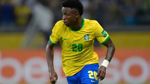 Vinicius Jr. in action for Brazil.