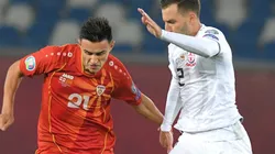 Elif Elmas of Macedonia and Otar Kakabadze of Georgia