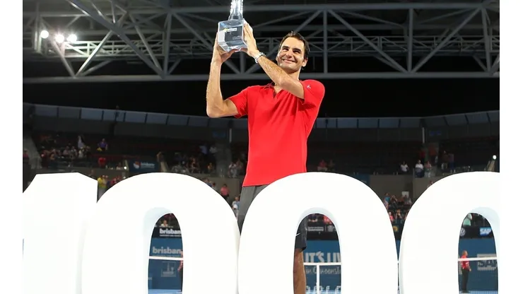 Roger Federer of Switzerland