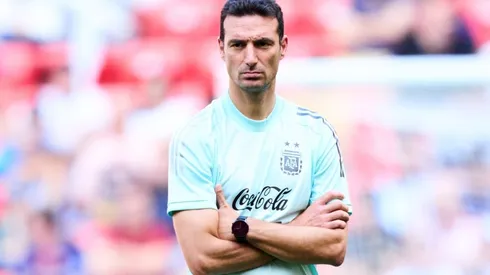 Argentina national team head coach Lionel Scaloni.