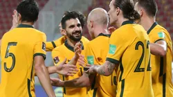 Australia players celebrate