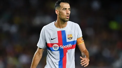 Sergio Busquets' contract with Barcelona runs out at the end of the season.